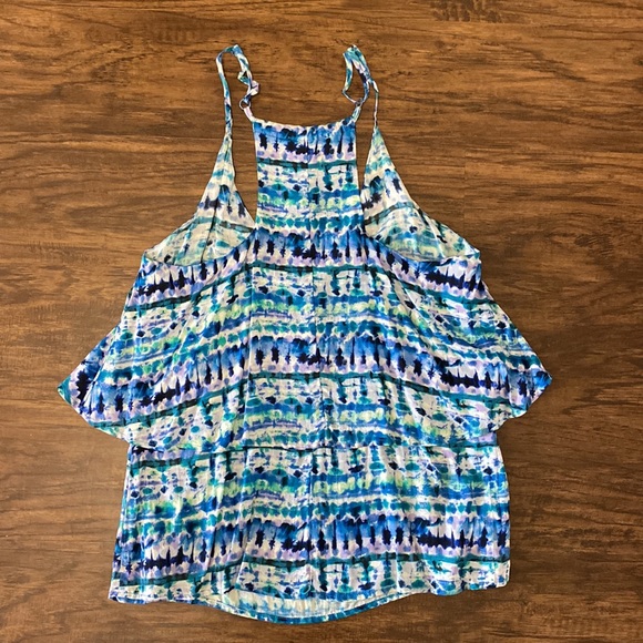 Bloomingdale’s AQUA Layered Tank - Picture 9 of 9